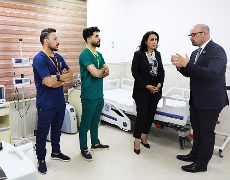 WHO establishes new cardiac care unit in Shaikhan Hospital in Ninawa