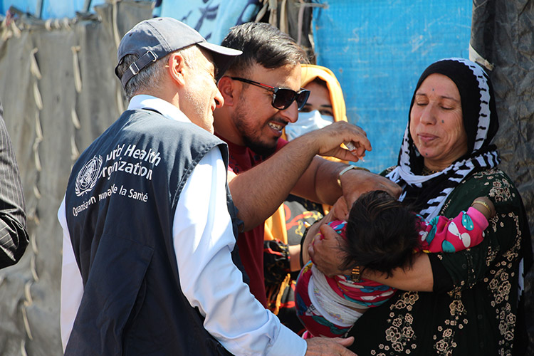 Immunization Campaigns leaving no child behind in Iraq