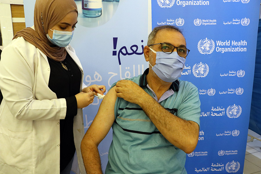Iraq launches nationwide vaccination campaign to scale up immunity against COVID-19