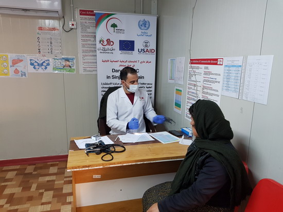 WHO mobile clinics serving the vulnerable in Mosul amid COVID-19 outbreak