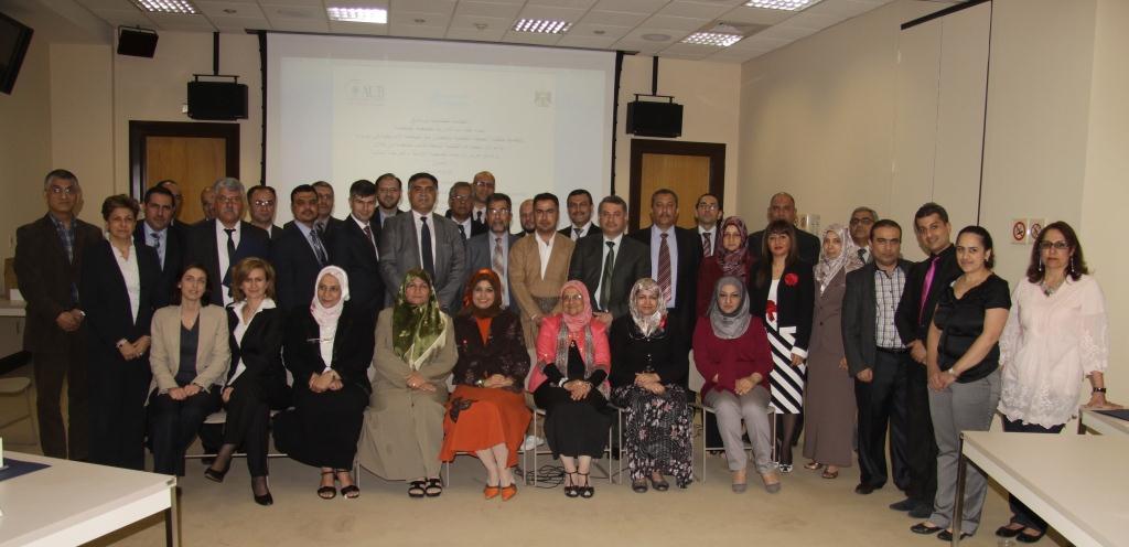 Participants and trainers of the advanced health managerial skills training for health professionals in Iraq