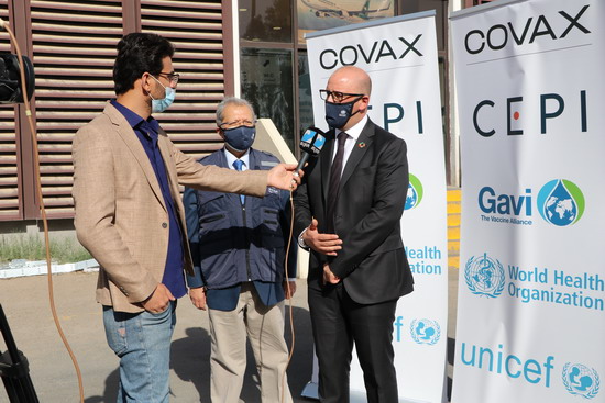 Iraq receives first delivery of COVID-19 vaccines through the COVAX Facility