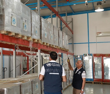 delivery of antigen tests