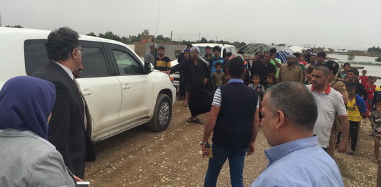 team_visit_to_IDPs_camp_in_al-Btairah_in_Missan