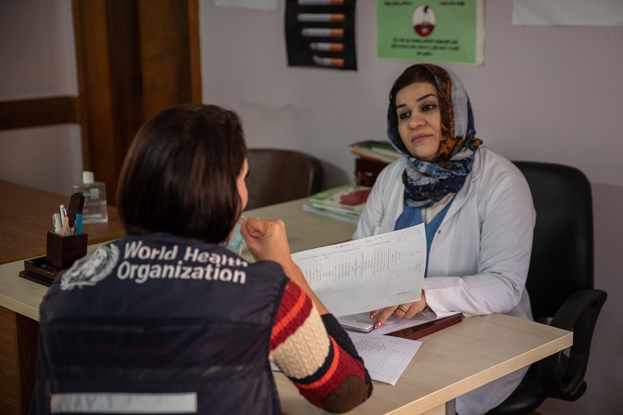 WHO and Ministry of Health initiate implementation of GBV referral guideline in Iraq