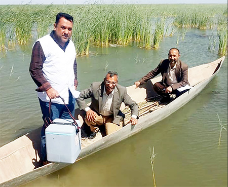 WHO and Ministry of Health ramp up efforts to keep Iraq polio-free 