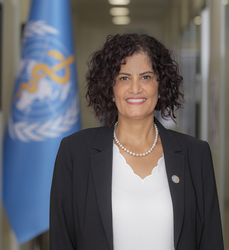 WHO representative to Jordan: Dr Jamela Al-Raiby