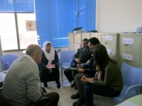 Iraqi patients discuss their conditions and the difficulties of being a refugee with diabetes