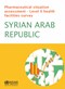 تقييم الوضع الصيدلاني - المستوى الثاني: مسح المرافق الصحية، الجمهورية العربية السورية 