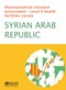 Évaluation de la situation pharmaceutique – Niveau II : enquête auprès des établissements de santé, République arabe syrienne