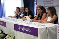 The panel at the breastfeeding campaign lauching ceremony