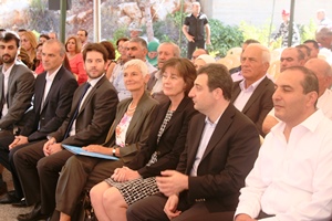 Representatives of WHO, UNHCR, EU in Lebanon with the Minister of Public Health