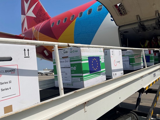 COVID-vaccine-shipment-Malta