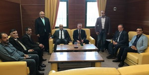 ADG Dr Raniero H E Minister of Health Dr Omar Bashir WHO Head of Mission Dr Jaffar Hussain Advisor to Minister Dr Nurudin Aribi DG NCDC MOH Dr Badereddin MOH and WHO  