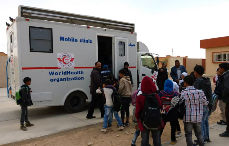 WHO EMRO, Strengthening ambulance services as part of the public health  emergency response in Syria, News