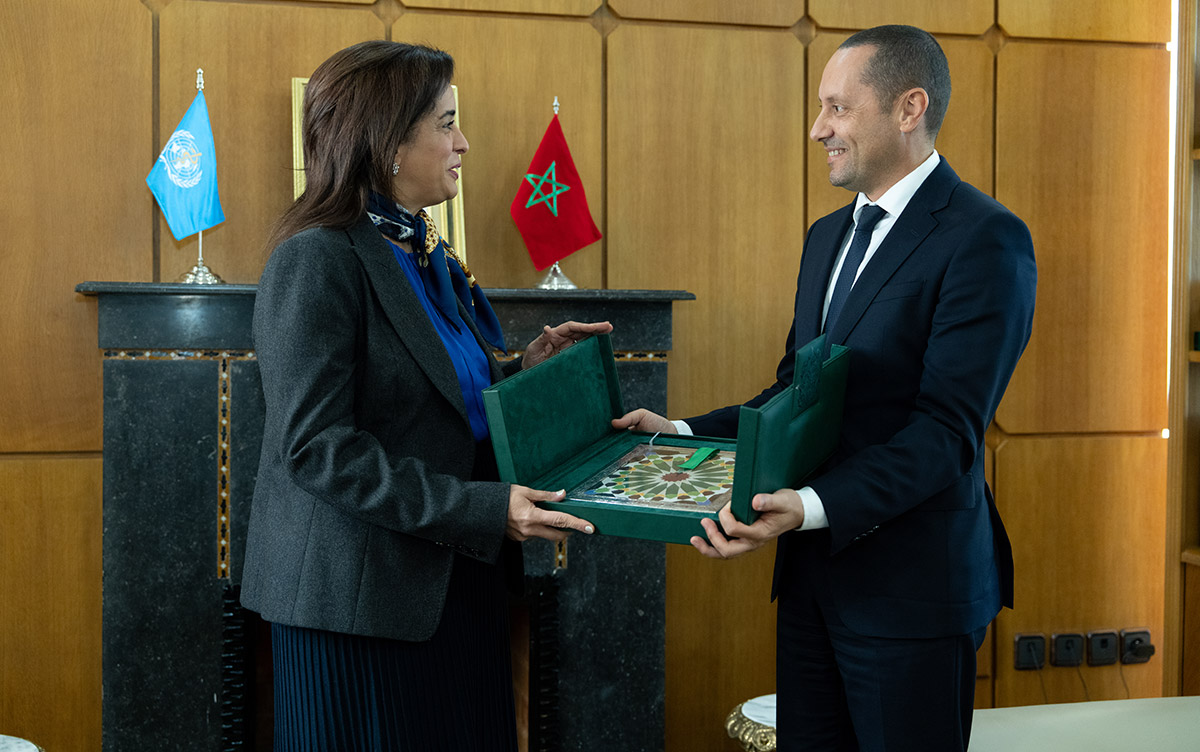 WHO Regional Director’s first official visit to Morocco