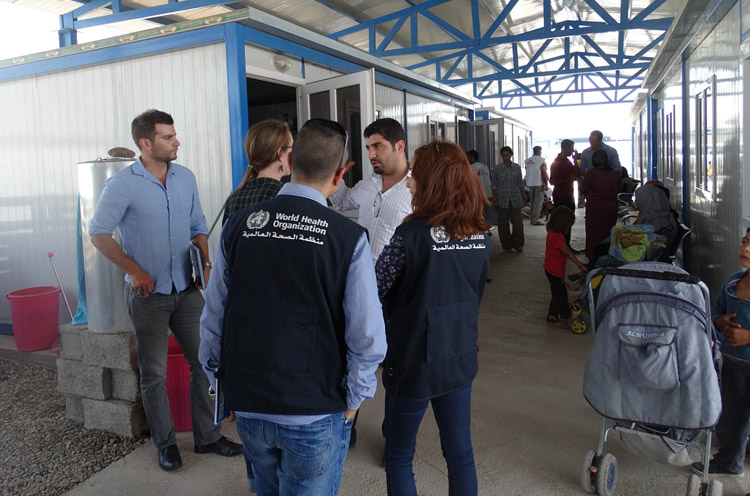 2.5 مليون دولار لتحسين الاستجابة الصحية الإنسانية للاجئين السوريين في العراق