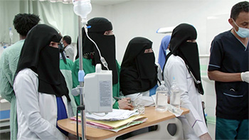 تعزيز قدرات الرعاية الحرجة في اليمن