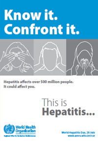World Hepatitis Day 2013 poster