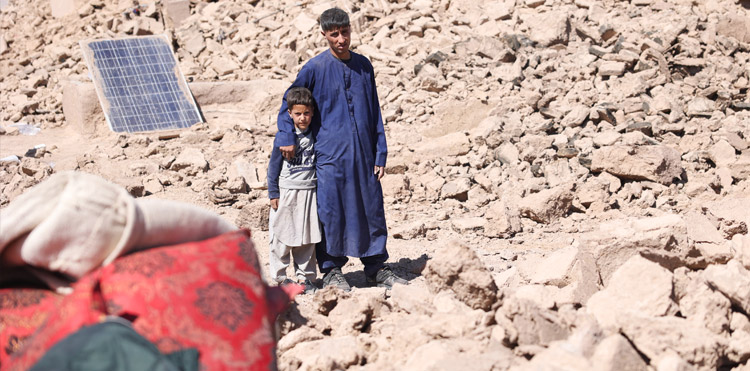 زلزال في مقاطعة هِرات، أفغانستان