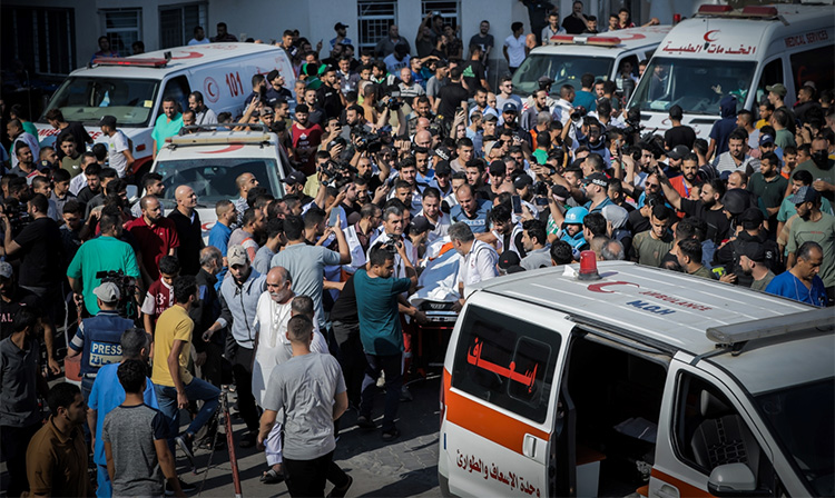 Hospitals in the Gaza Strip at a breaking point, warns WHO