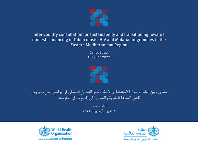 Intercountry consultation on the sustainability of tuberculosis, HIV and malaria programmes in the Eastern Mediterranean Region and transitioning towards domestic financing 
