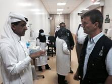 أعضاء بعثة منظمة الصحة العالمية يبحثون أنماط سراية فيروس كورونا مع السلطات الصحية المحلية في جدة