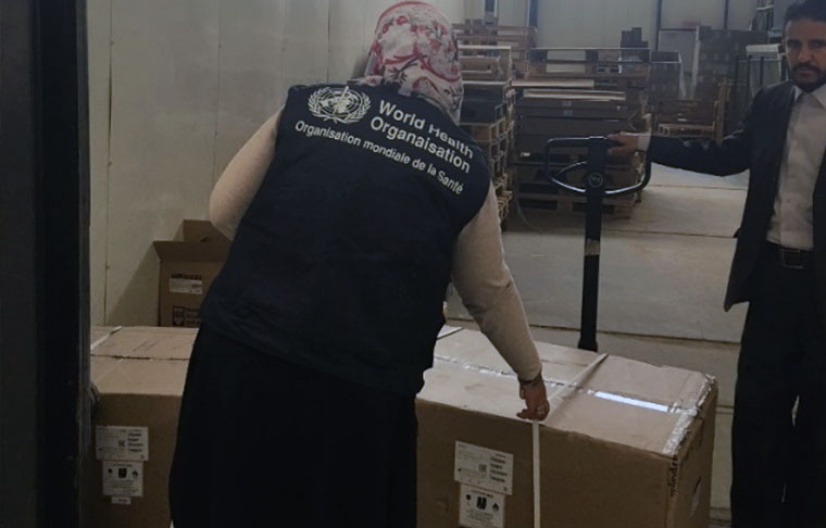 WHO Libya delivered neonatal ventilators to underserved southern areas of the country, funded by Central Emergency Response Fund (CERF)
