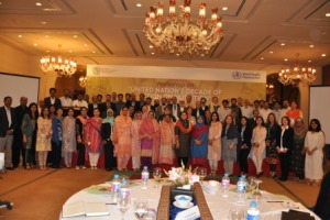 Participants at the UN Decade of Action on Nutrition workshop