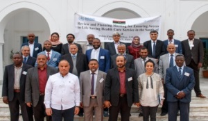 Participants at the planning meeting for health services in the south of Libya_2