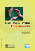 Reach involve protect every community vaccination the obvious choice poster