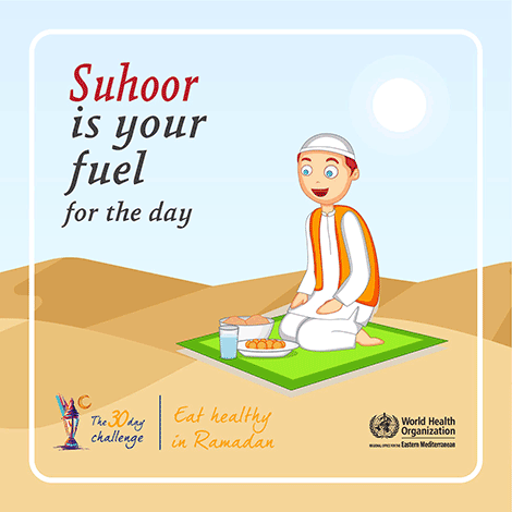 Suhoor is your fuel for the day