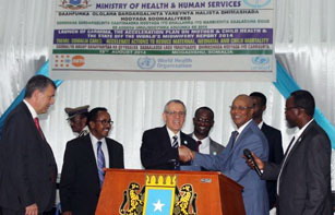 RD in Somalia with Prime Minister