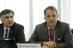 Speaking at a special briefing on Libya in Geneva, His Excellency (H.E) Dr Reida Oakely, Libya’s Minister of Health and Dr Syed Jaffar Hussain, WHO Representative for Libya appealed to the international community to step up efforts  to step up efforts to help save the nearly 2 million people.  WHO and health partners require a total of US$50 million in 2016 to meet the urgent life-saving nearly 2 million people