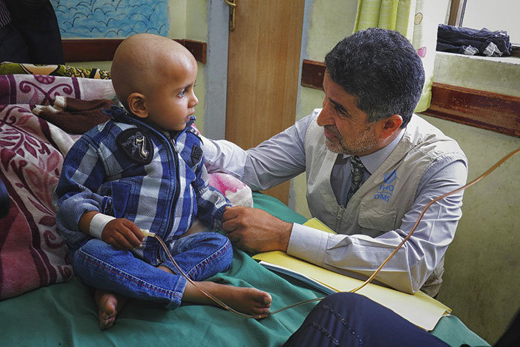 بيان للمدير الإقليمي لمنظمة الصحة العالمية لشرق المتوسط الدكتور أحمد المنظري حول اليمن
