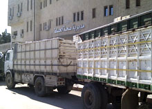 Arrivée des fournitures de l’OMS dans le district sanitaire d’Al Hasakah