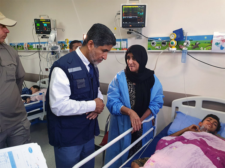 Visit to Heevi Pediatric Hospital in Dohuk, Kurdistan region of Iraq