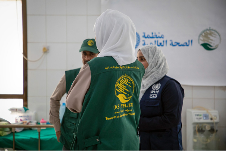 منظمة الصحة العالمية ومركز الملك سلمان للإغاثة والأعمال الإنسانية يعملان معًا لدعم التأهب والاستجابة لكوفيد 19 في اليمن