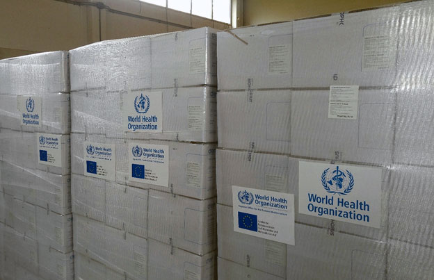 تدعم منظمة الصحة العالمية والمكتب الإنساني للجماعة الأوروبية مراكز نقل الدم في شرق ليبيا