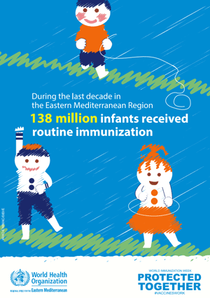 During the last decade 138 million infants received routine immunizaiton