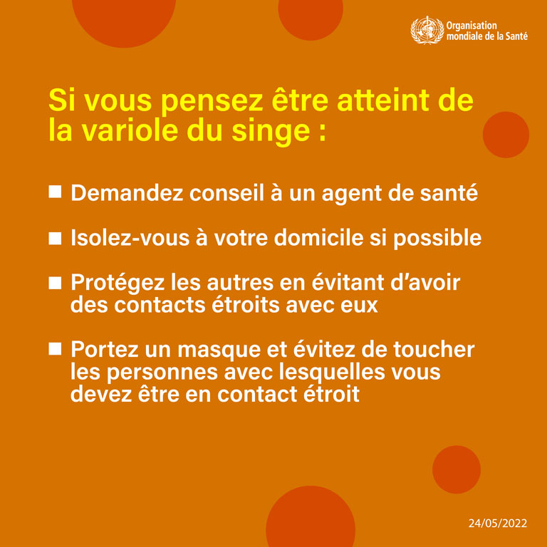 Monkeypox social media card - 6 - French