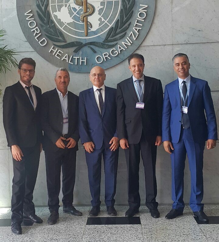 Membres de la délégation marocaine au Comité Régionale de l'OMS pour la Méditerranée Orientale