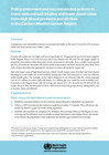 Image shows cover for Policy statement and recommended actions to lower national salt intake and death rates from high blood pressure and stroke in the Eastern Mediterranean Region. Image shows cover for Policy statement and recommended actions to lower national salt intake and death rates from high blood pressure and stroke in the Eastern Mediterranean Region.