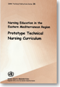 L'image nous montre la page de couverture de la publication:"Formation aux soins infirmiers dans la Région de la Méditerranée orientale : programme type de formation technique aux soins infirmiers"