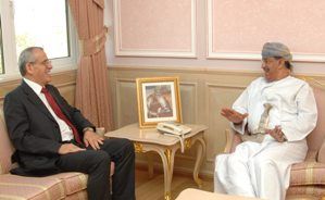 Dr Alwan during his visit with H.E. the Minister of Health