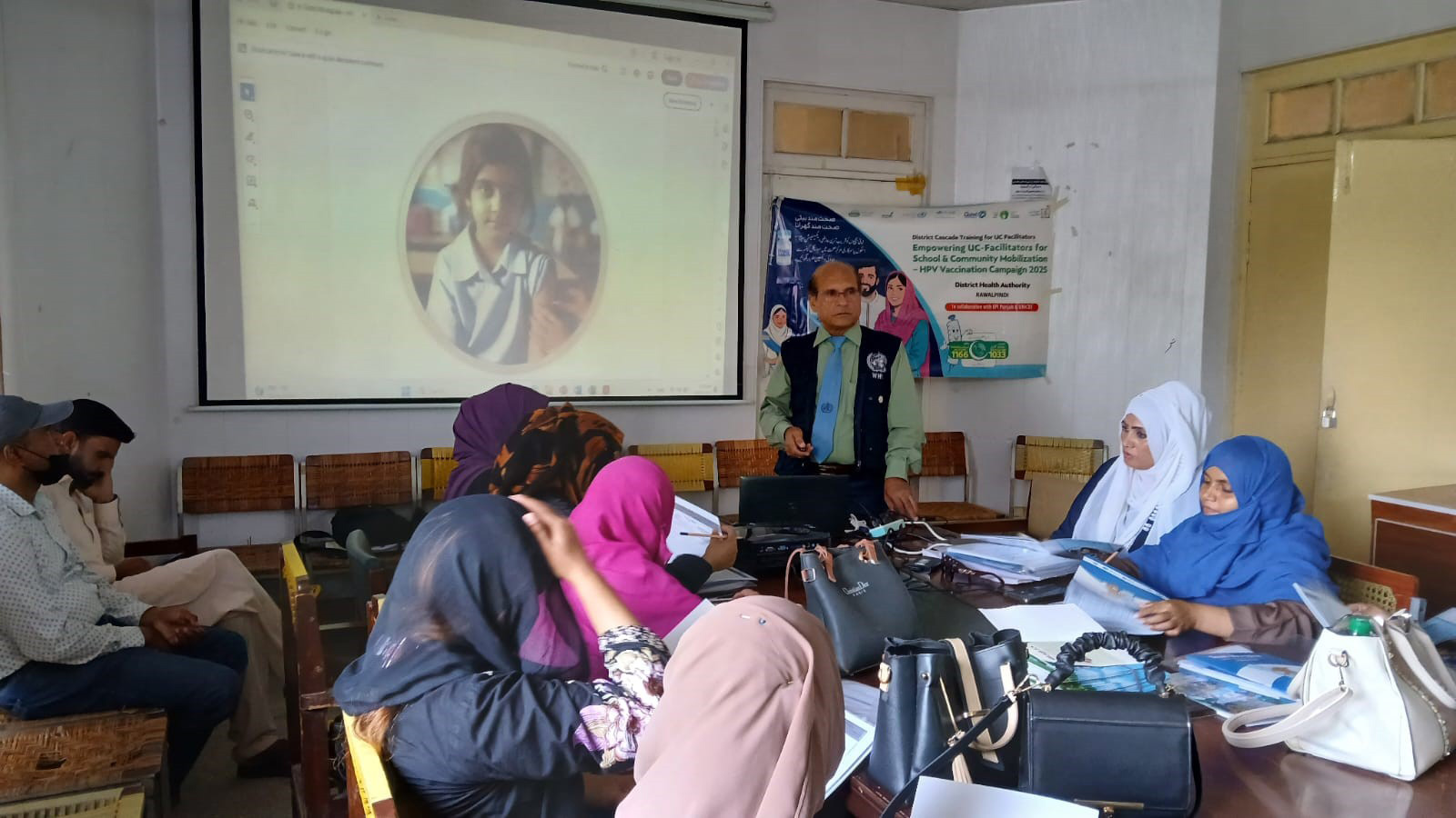 WHO training 49,000 health workers for Pakistan’s first HPV drive to protect 13 million girls from cervical cancer