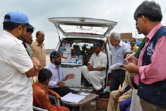 Mobile medical camp in Thatta, Sindh 