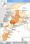 Health Cluster presence in district Nowshera, Khyber Pakhtunkhwa