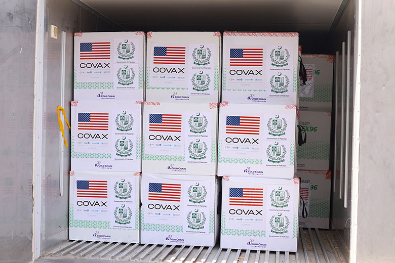 A total of 8 million doses of COVID-19 vaccines have been delivered to Pakistan by the COVAX Facility, the global COVID-19 vaccine equity scheme, so far