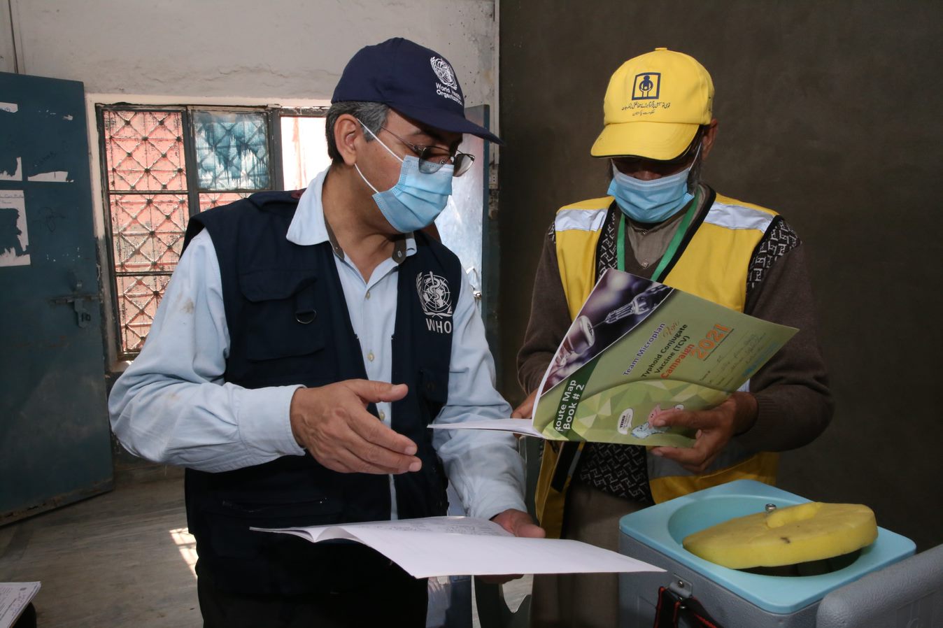 As a large proportion of the target children were to be vaccinated at private schools, awareness activities were especially organized at these schools